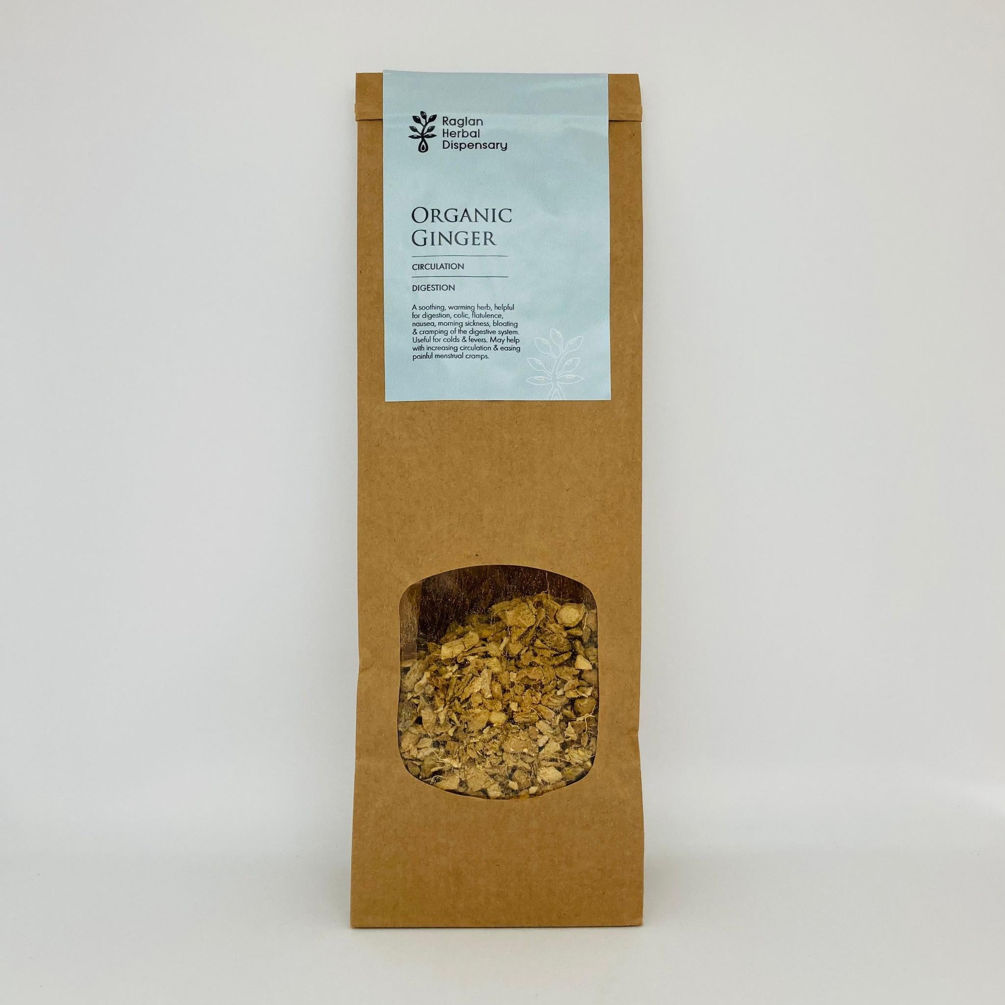 ORGANIC GINGER ROOT HERBAL TEA - The Herbal Dispensary Raglan