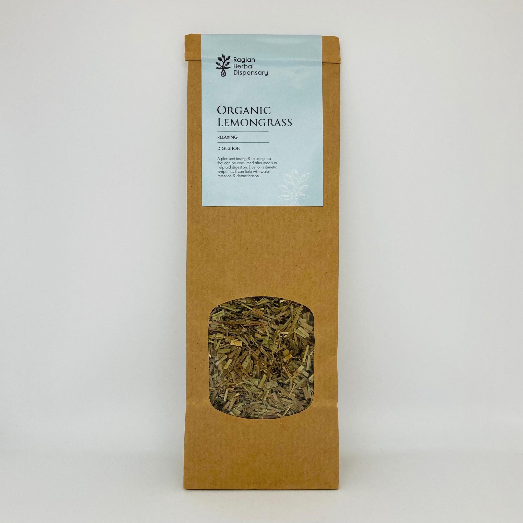 ORGANIC LEMONGRASS HERBAL TEA - The Herbal Dispensary Raglan