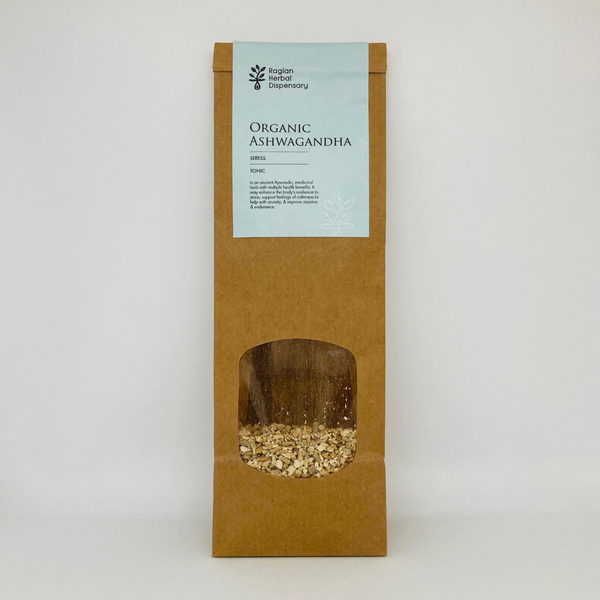 ORGANIC ASHWAGANDHA HERBAL TEA - The Herbal Dispensary Raglan