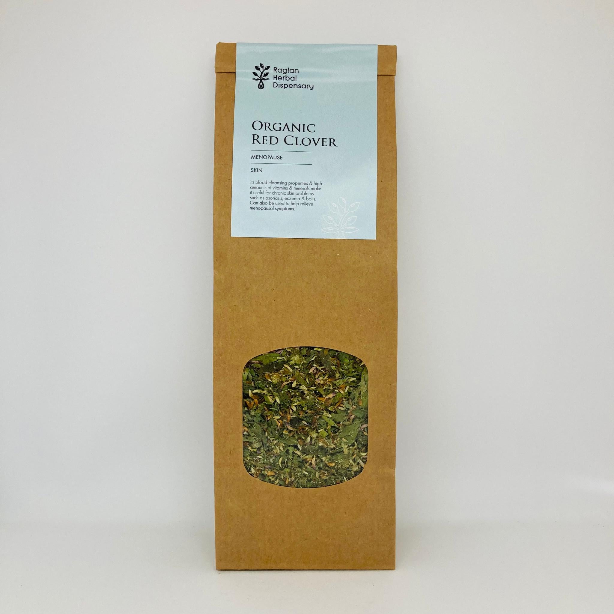 ORGANIC RED CLOVER HERBAL TEA - The Herbal Dispensary Raglan
