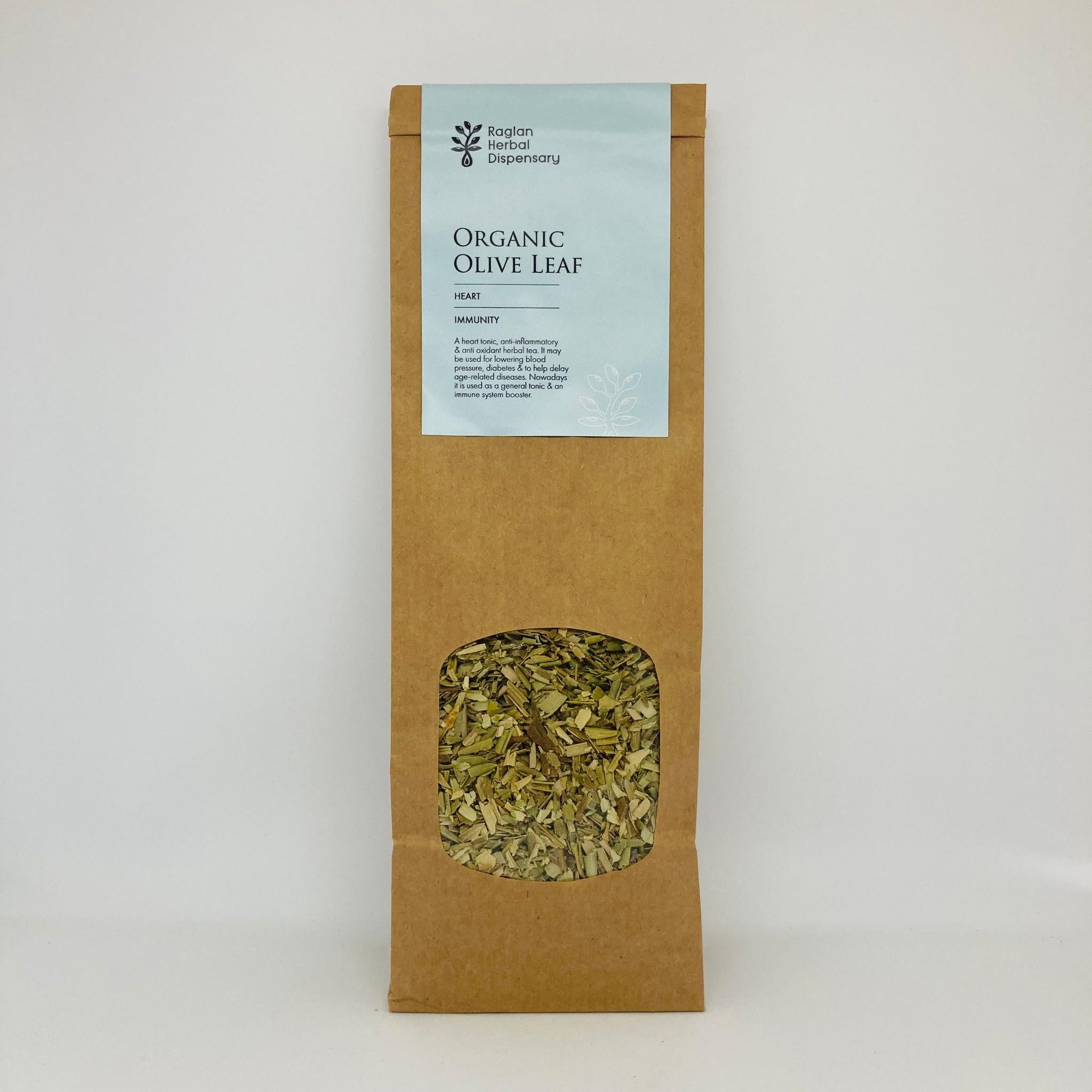 ORGANIC OLIVE LEAF HERBAL TEA - The Herbal Dispensary Raglan