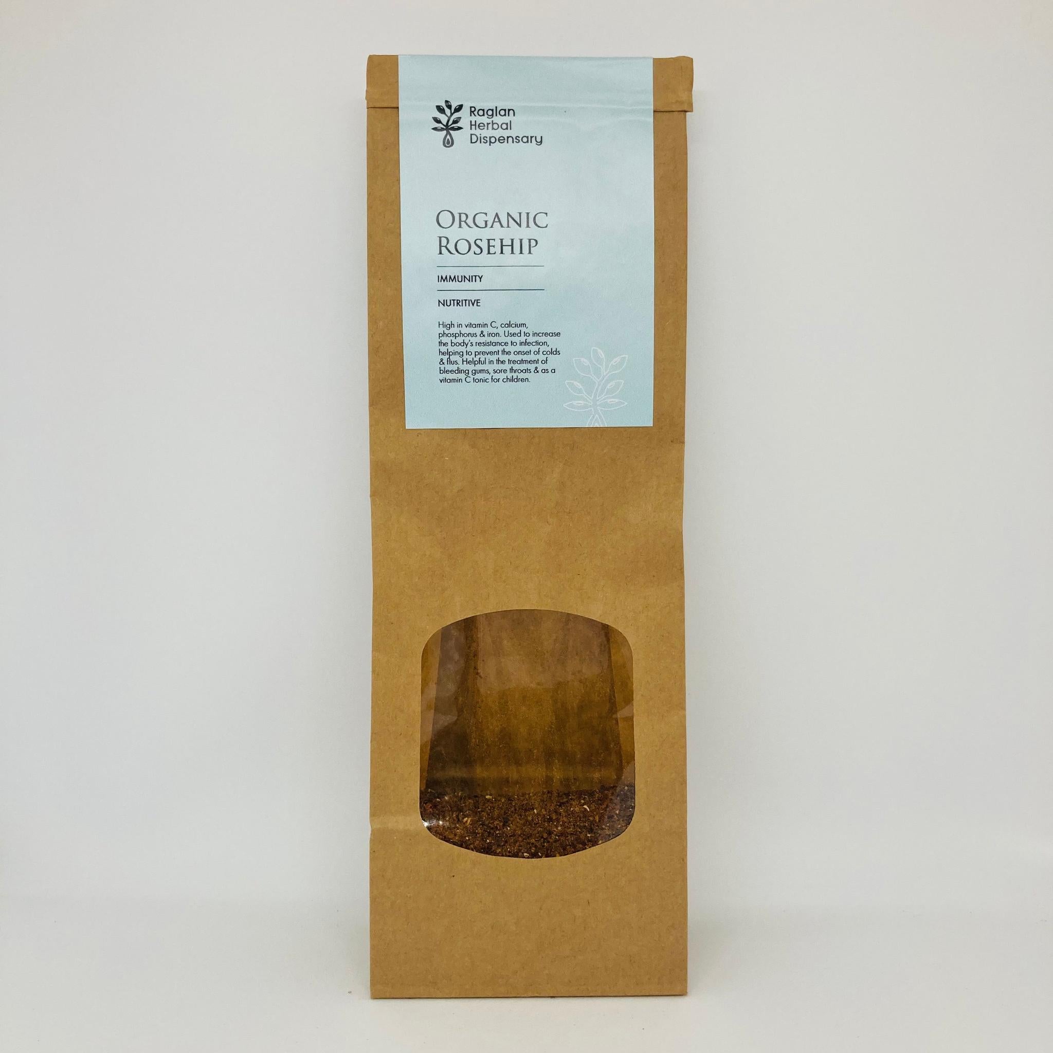 ORGANIC ROSEHIP HERBAL TEA - The Herbal Dispensary Raglan