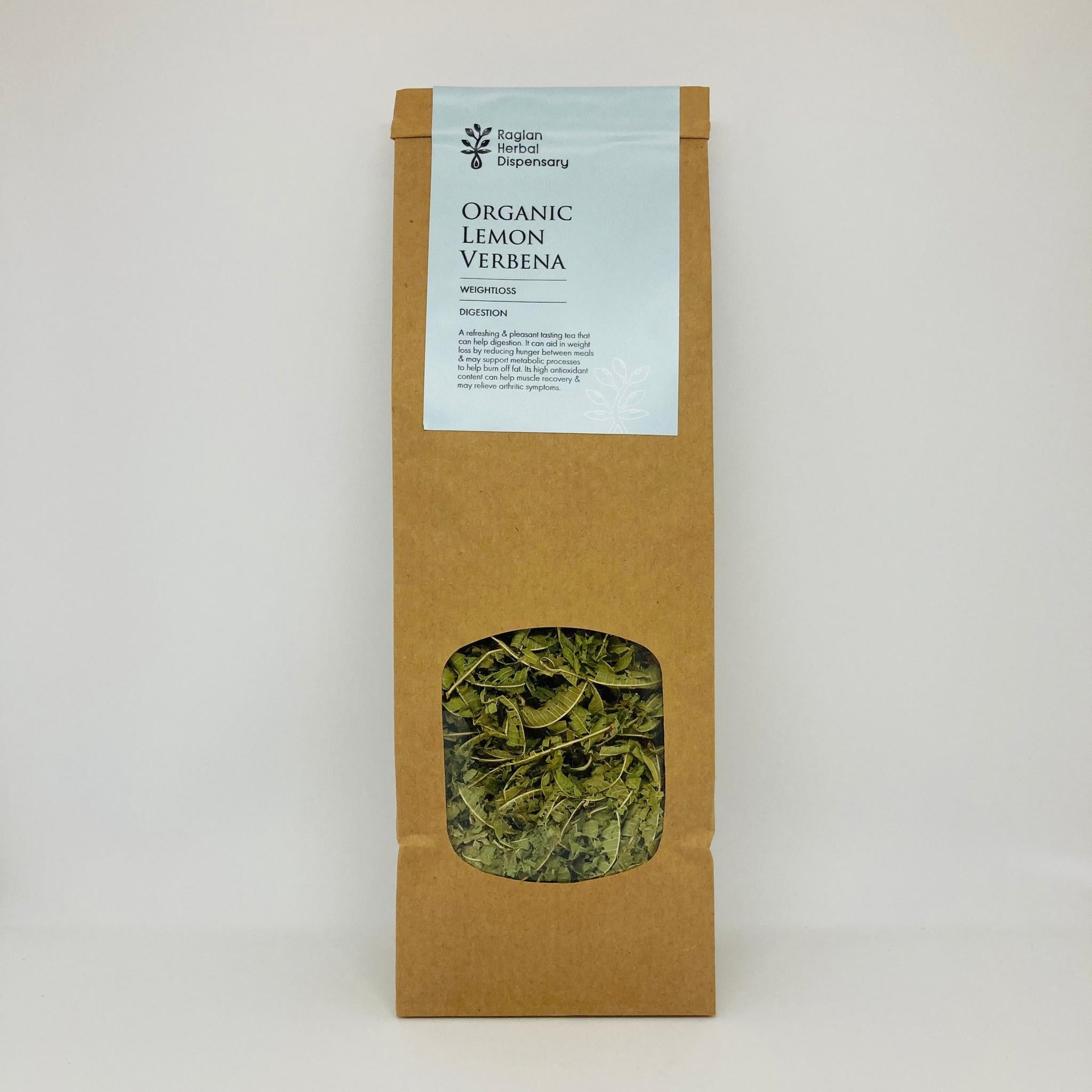 ORGANIC LEMON VERBENA HERBAL TEA - The Herbal Dispensary Raglan