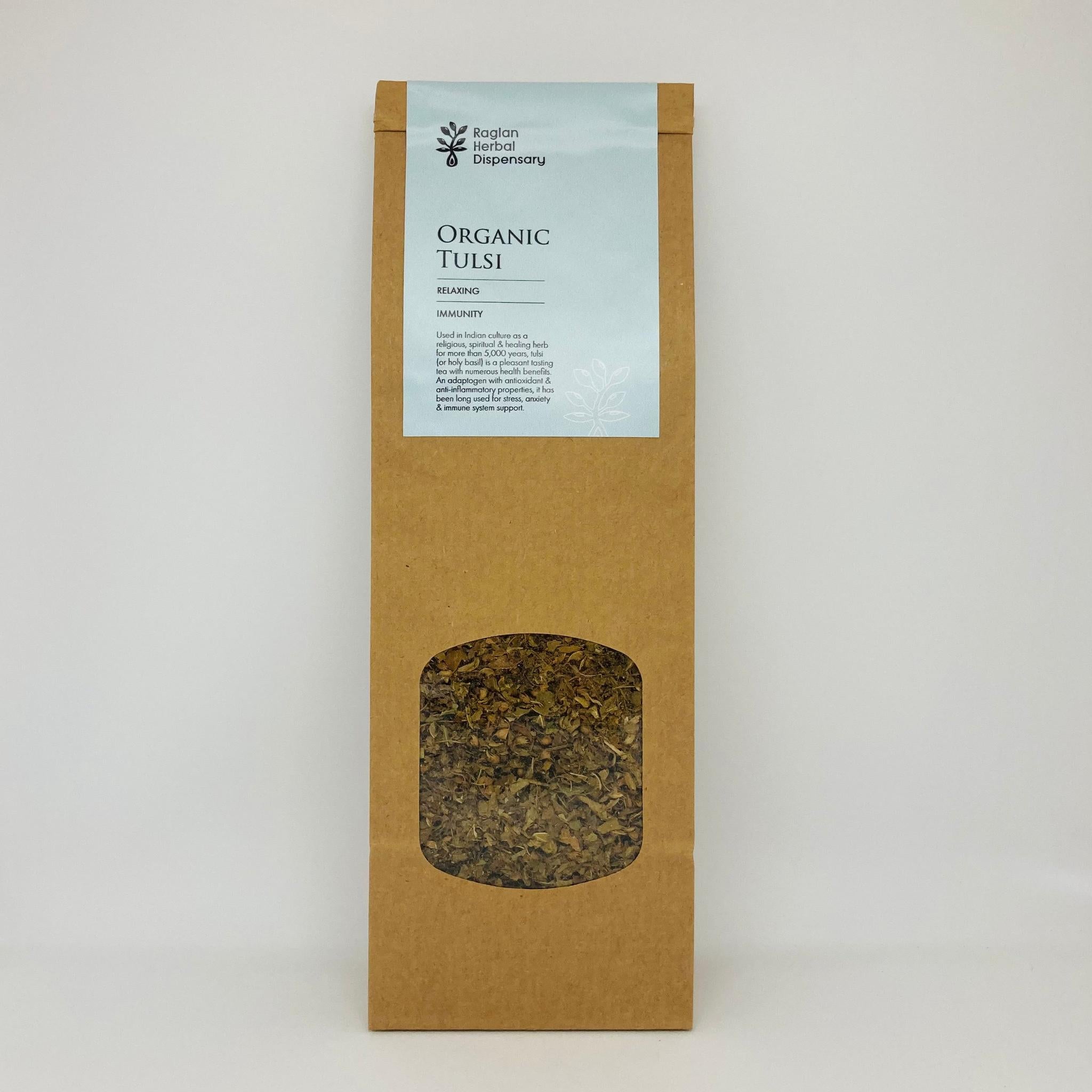 ORGANIC TULSI HERBAL TEA - The Herbal Dispensary Raglan