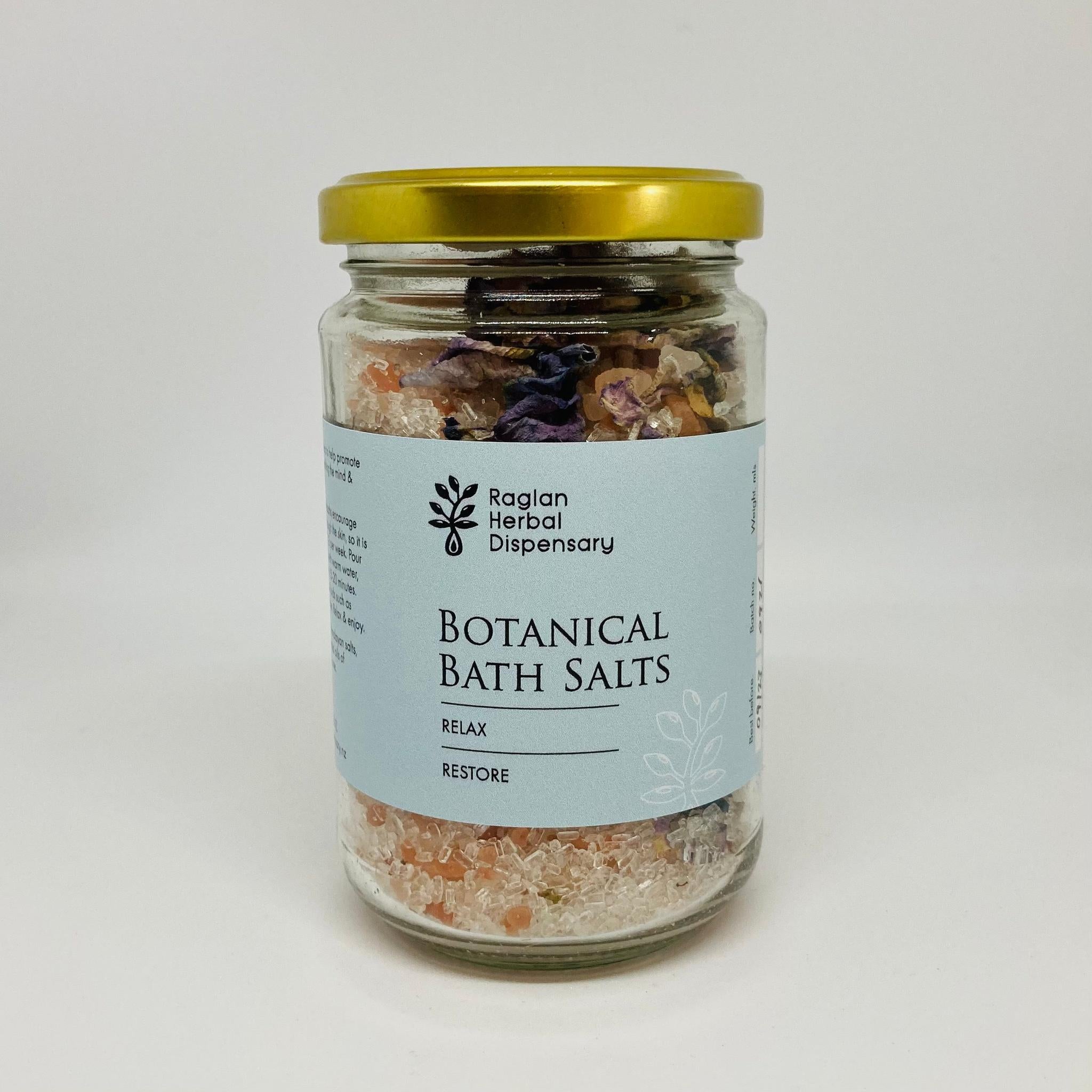 HERBAL DISPENSARY BOTANICAL BATH SALTS - The Herbal Dispensary Raglan