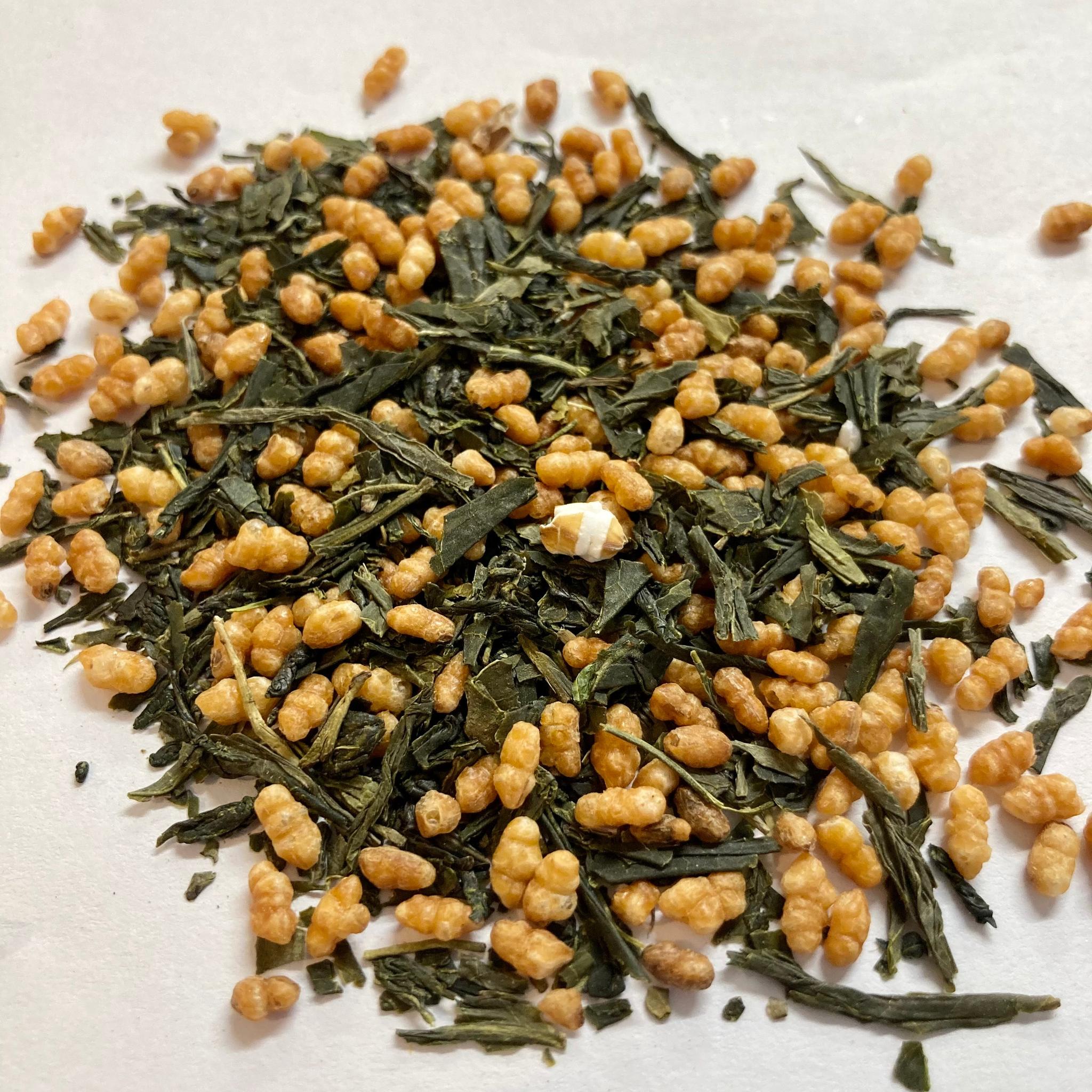 JAPANESE GENMAICHA GREEN TEA BLEND - The Herbal Dispensary Raglan