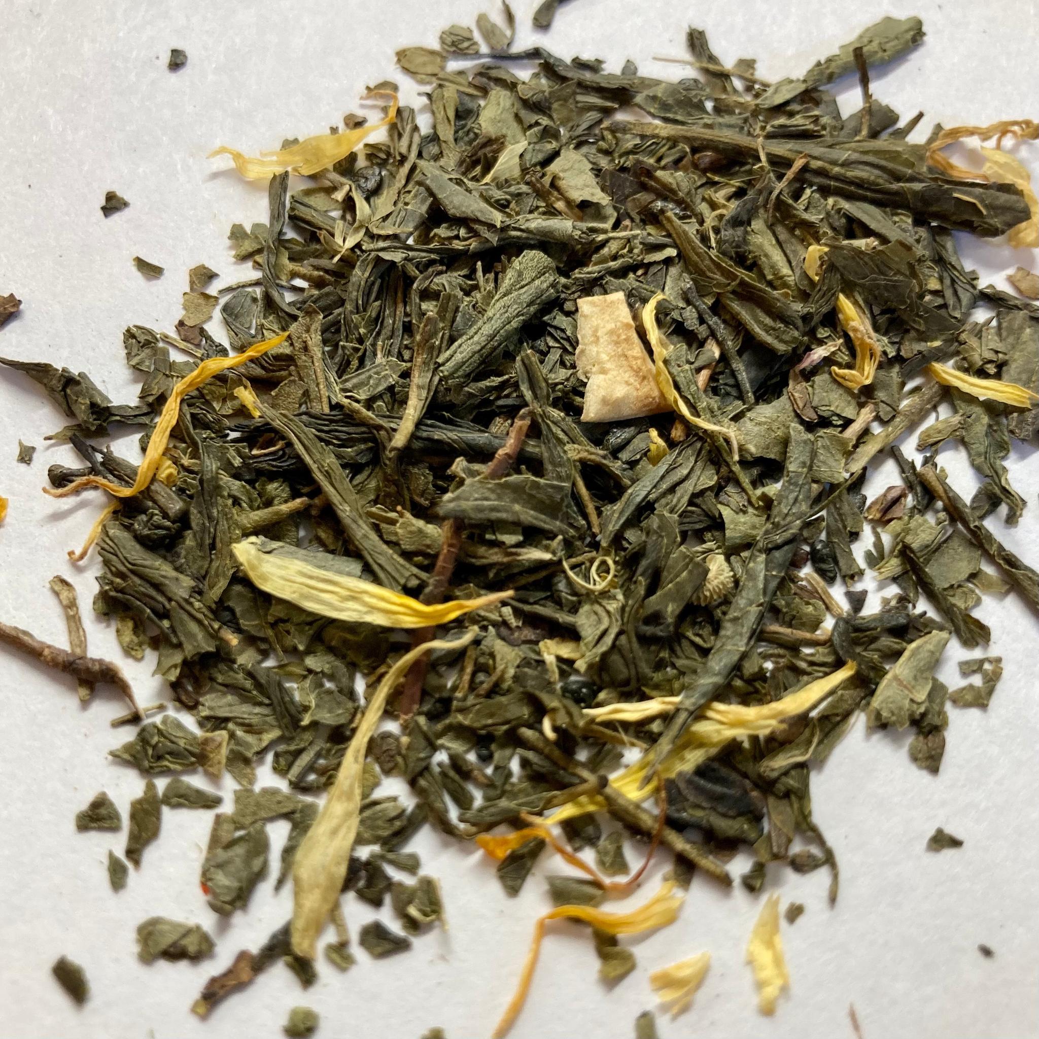 JAPANESE LIME GREEN TEA BLEND - The Herbal Dispensary Raglan