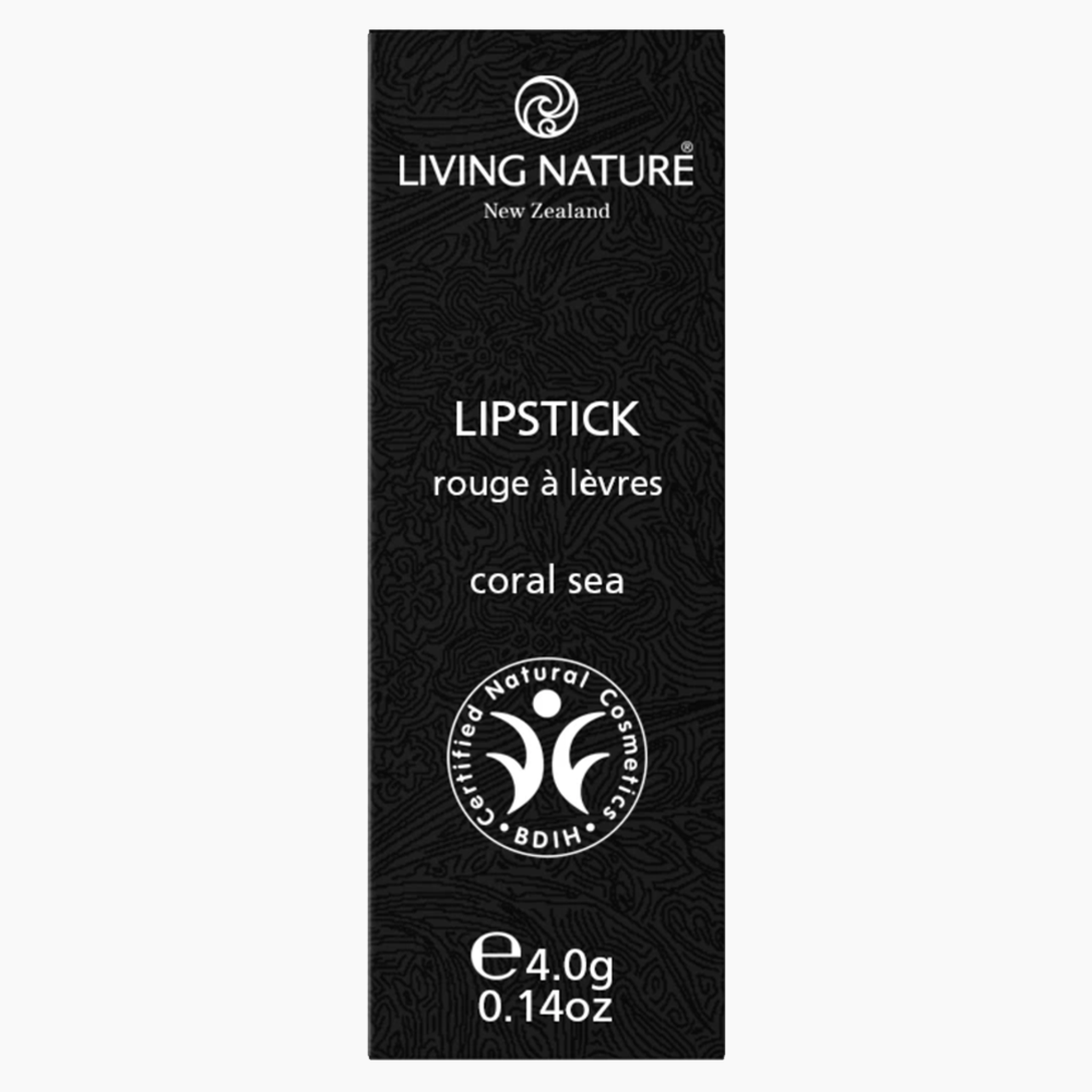 LIVING NATURE LIPSTICK CORAL SEA - The Herbal Dispensary Raglan