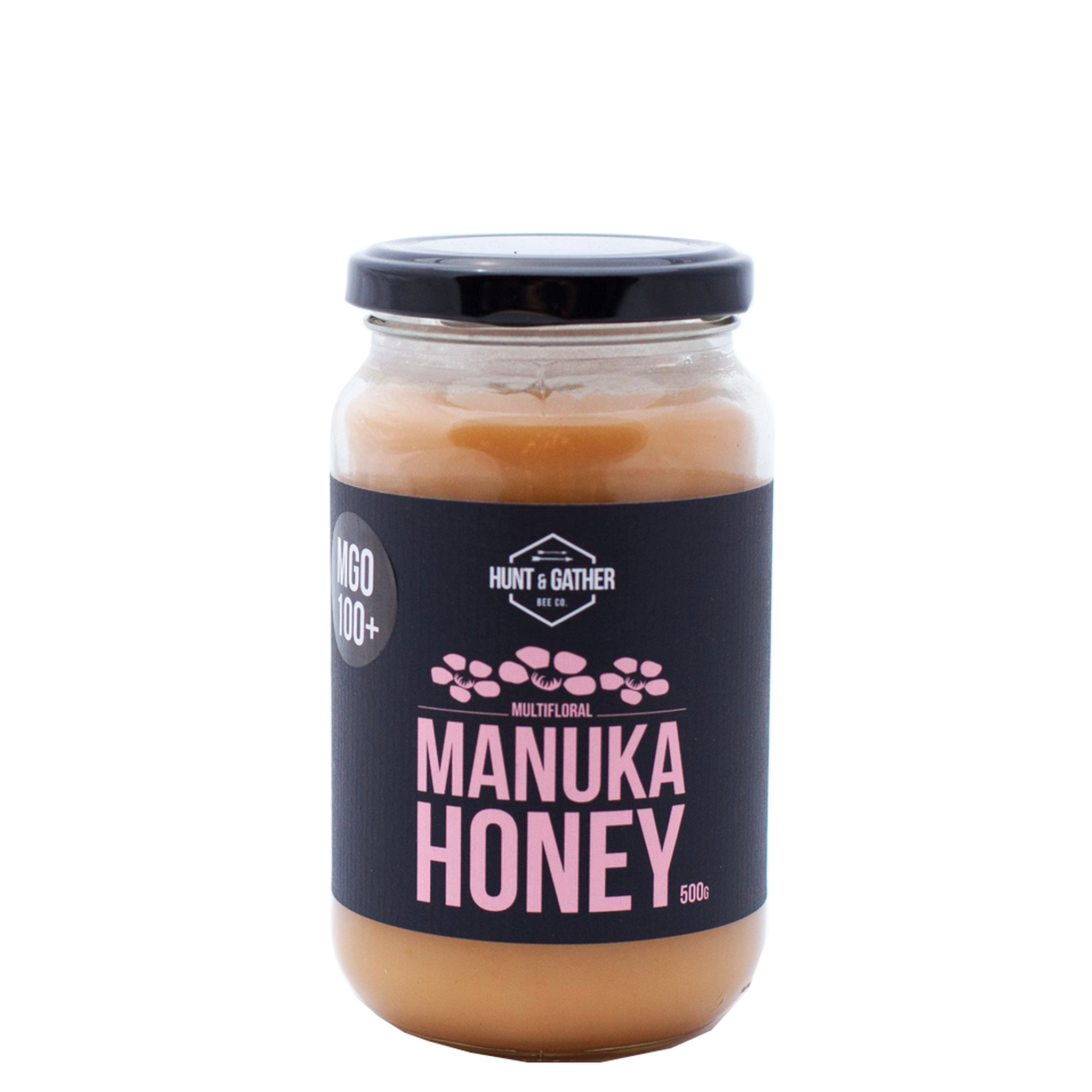 HUNT & GATHER BEE CO MANUKA (MGO100+) LOCAL HONEY - The Herbal Dispensary Raglan