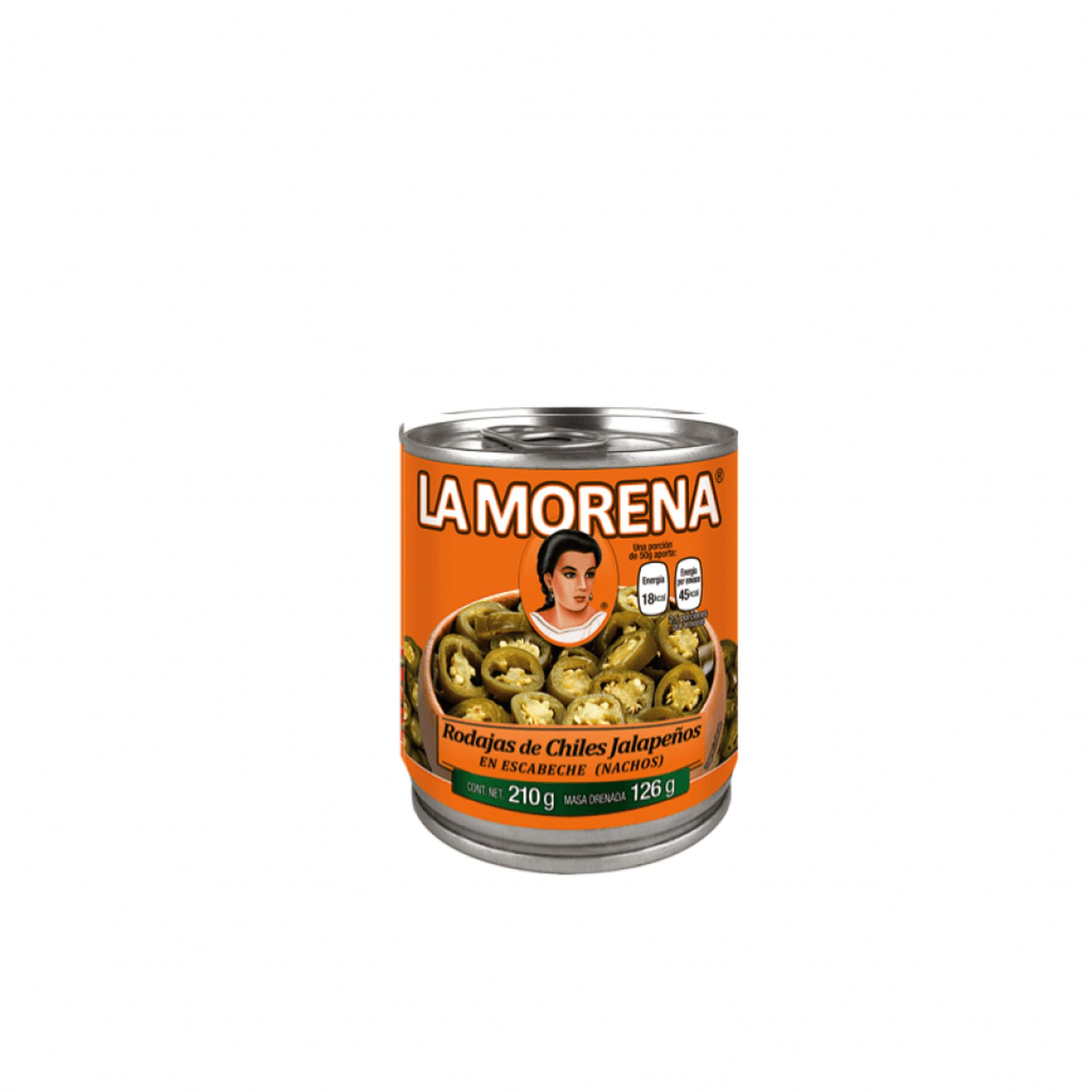 LA MORENA NACHO JALAPEÑOS 210G - The Herbal Dispensary Raglan