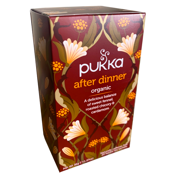 PUKKA ORGANIC AFTER DINNER TEA BOX