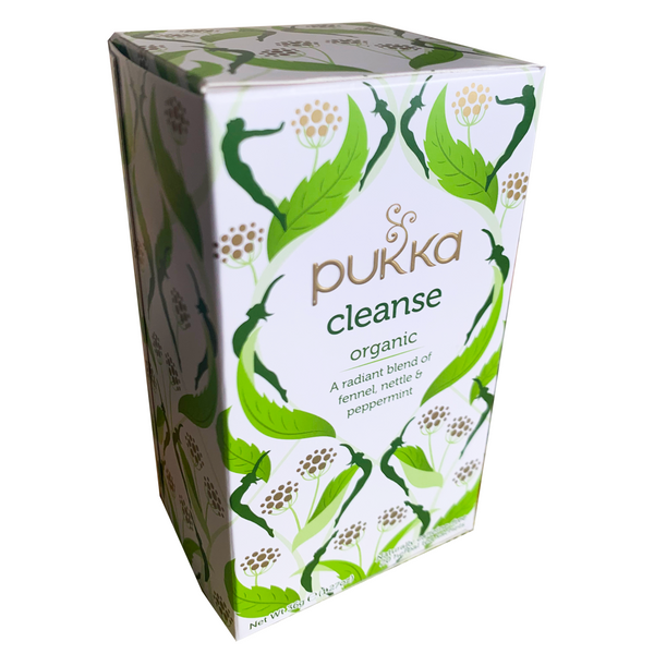 PUKKA ORGANIC RADIANCE (FORMALLY NAMED CLEANSE) TEA BOX