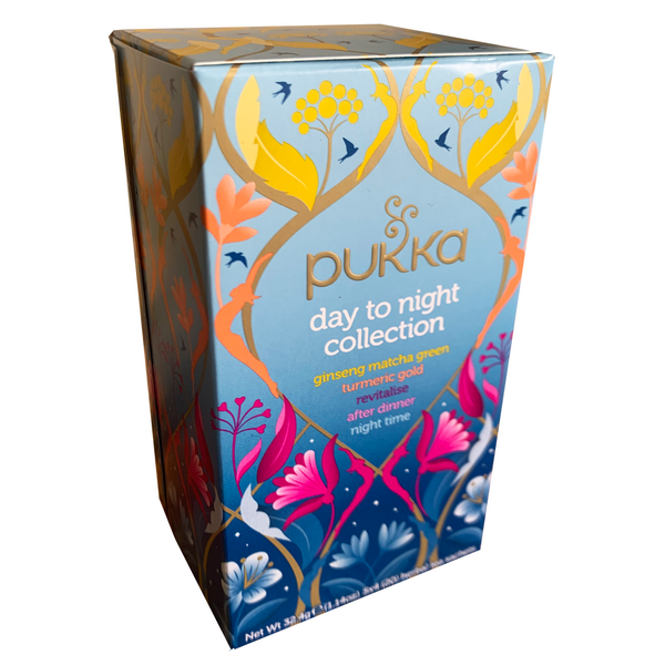 PUKKA ORGANIC DAY TO NIGHT TEA BOX