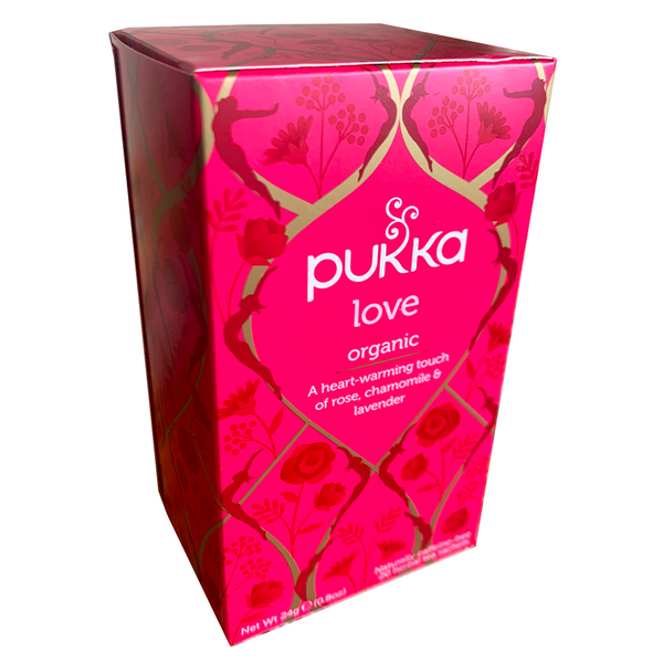 PUKKA ORGANIC LOVE TEA BOX