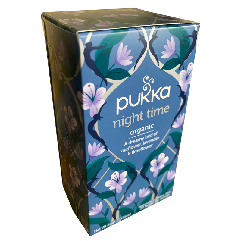 PUKKA ORGANIC NIGHT TIME TEA BOX