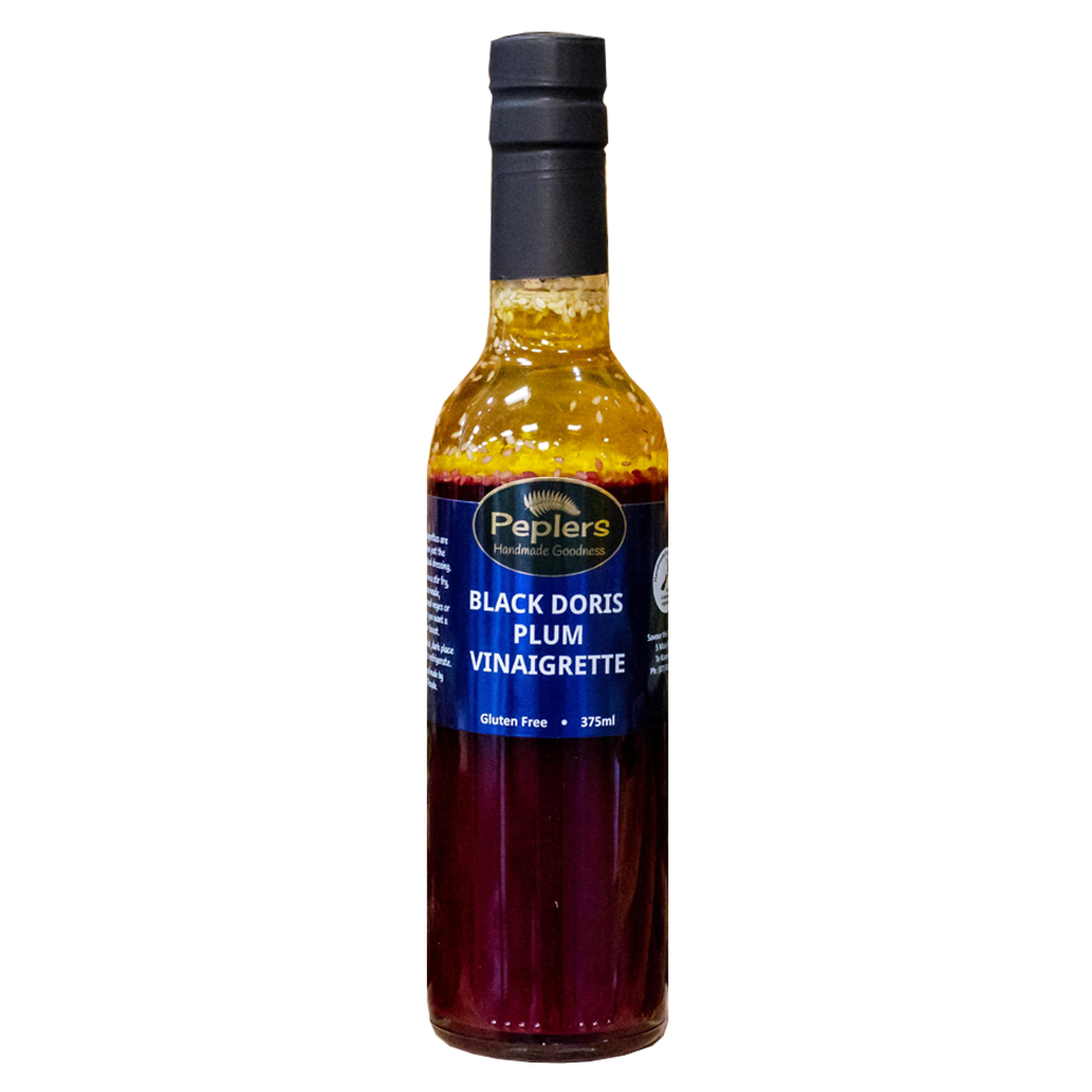 BLACK DORIS PLUM VINAIGRETTE 375ML - The Herbal Dispensary Raglan