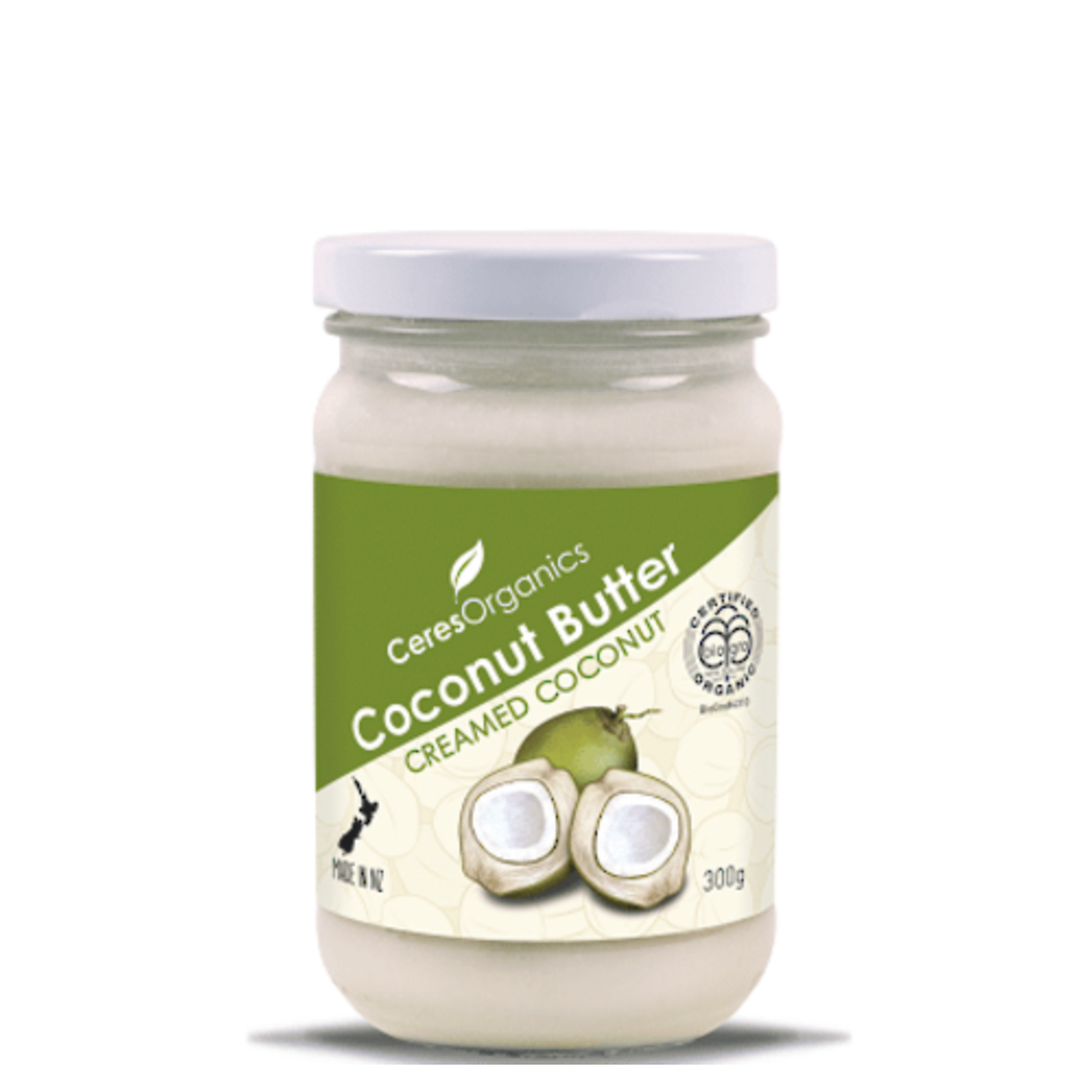 CERES ORGANICS ORGANIC COCONUT BUTTER 200G - The Herbal Dispensary Raglan