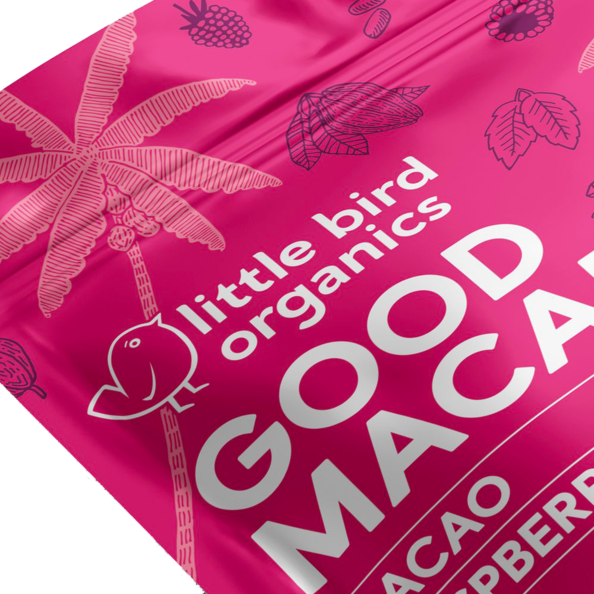 LITTLE BIRD ORGANICS GOOD MACAROONS - CACAO + RASPBERRY - The Herbal Dispensary Raglan