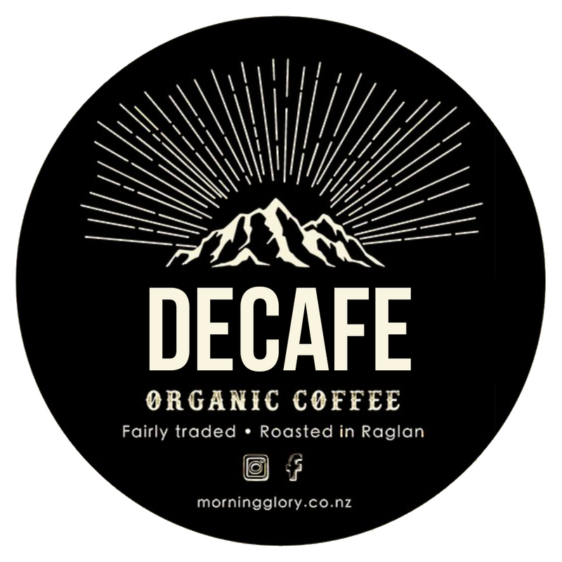 MORNING GLORY ORGANIC DECAFE COFFEE BLEND