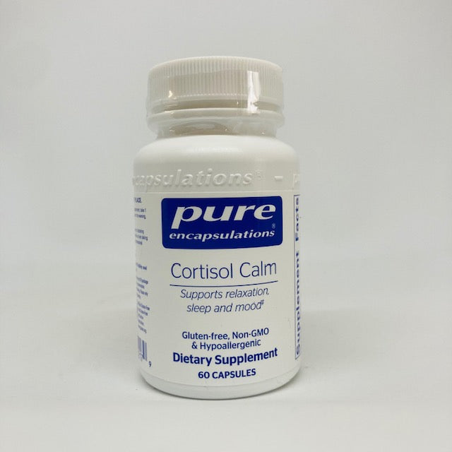 Cortisol Calm Pure Encapsulations - The Herbal Dispensary Raglan