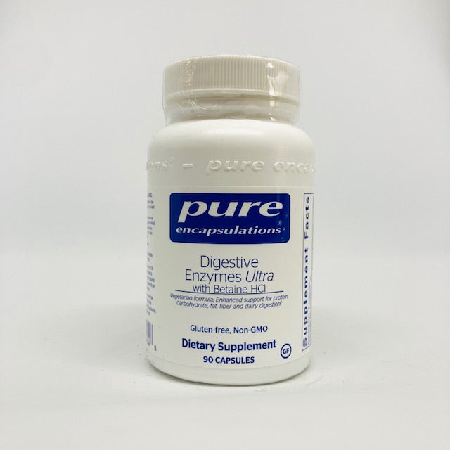 Digestive Enzymes Ultra with Betaine HCI Pure Encapsulations - The Herbal Dispensary Raglan
