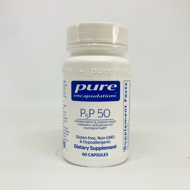 P5P 50 Pure Encapsulations - The Herbal Dispensary Raglan