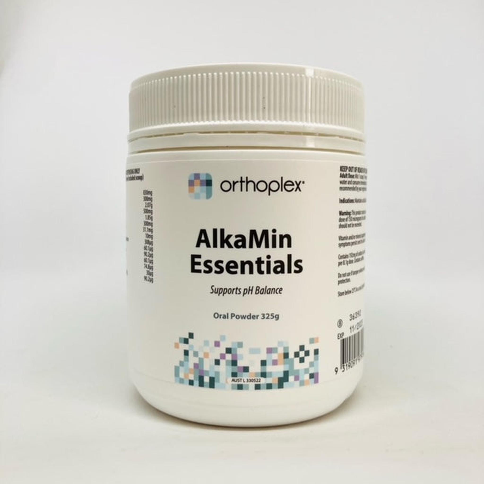 AlkaMin Essentials Orthoplex - The Herbal Dispensary Raglan