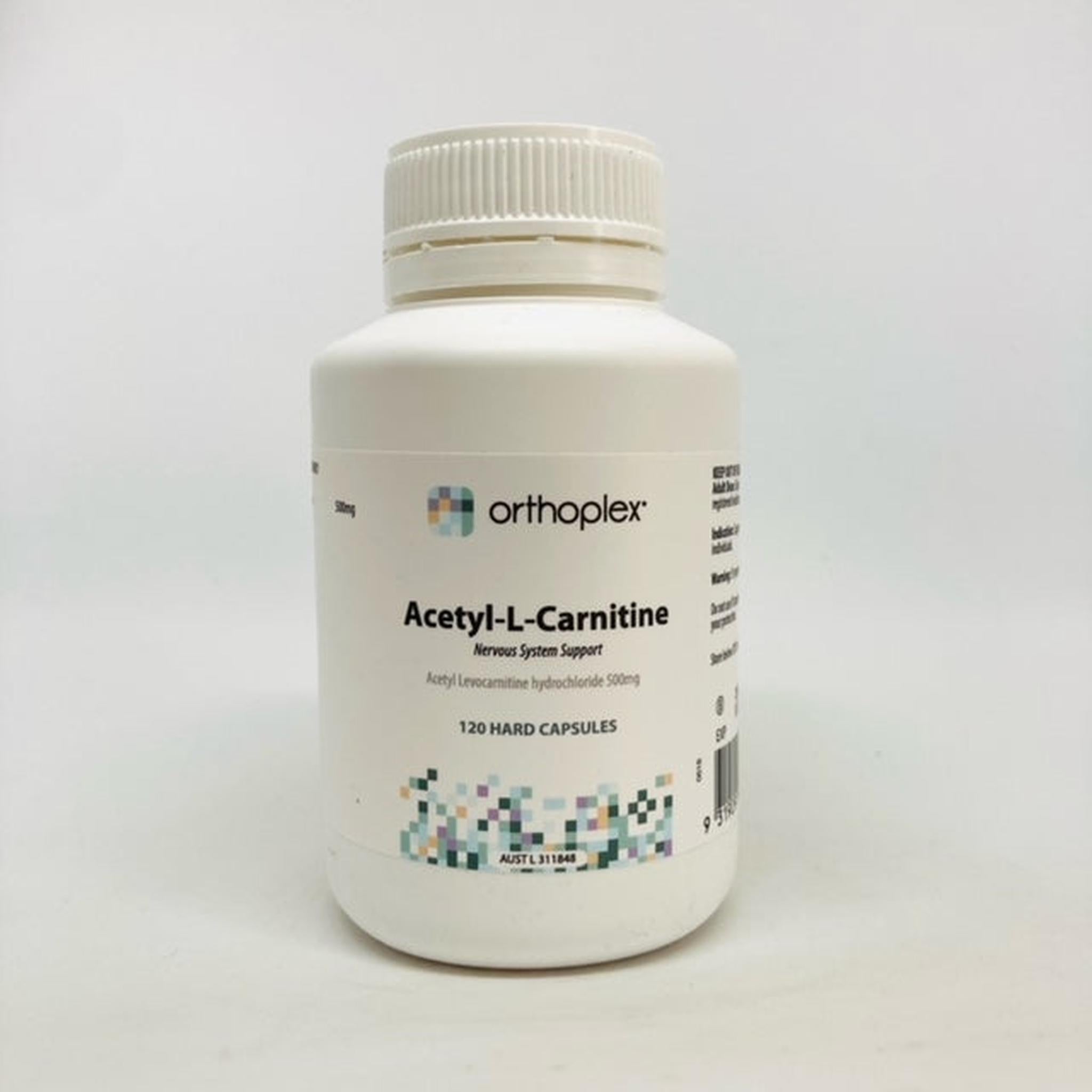 ACETYL-L-CARNITINE ORTHOPLEX - The Herbal Dispensary Raglan