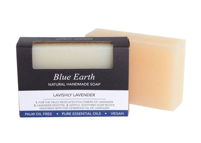 BLUE EARTH LAVISHLY LAVENDER SOAP