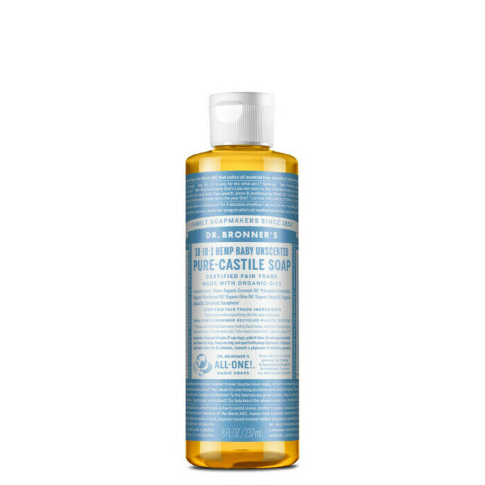 DR BRONNERS 18-IN-1 HEMP BABY UNSCENTED